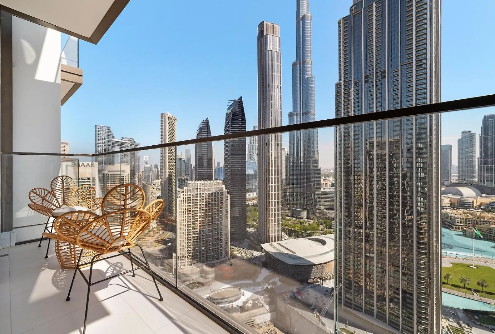 Breathtaking 1 Bed Room With Full Burj Khalifa And Fountain View- Burj Crown Дубай 0*,  ОАЭ