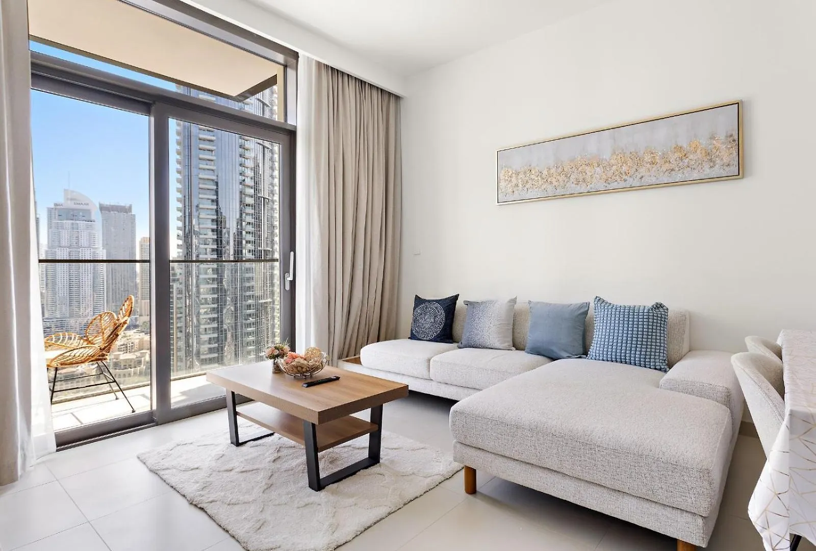 Breathtaking 1 Bed Room With Full Burj Khalifa And Fountain View- Burj Crown Дубай