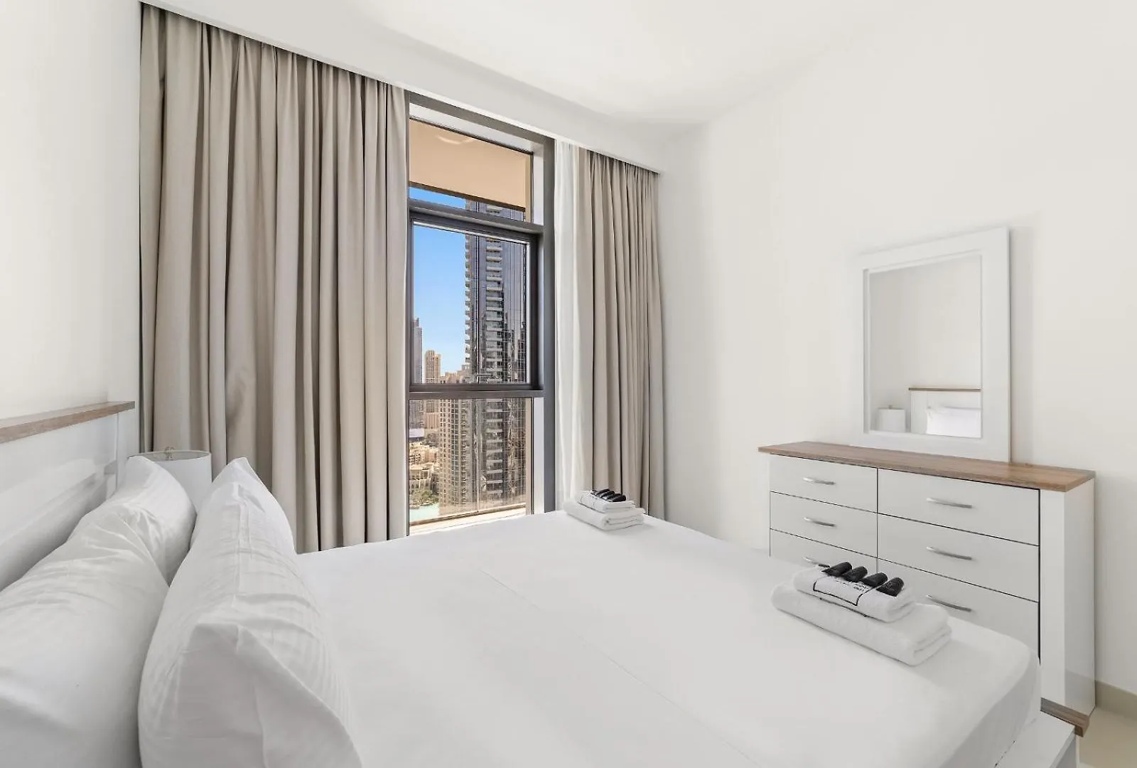 Апартаменты Breathtaking 1 Bed Room With Full Burj Khalifa And Fountain View- Burj Crown Дубай